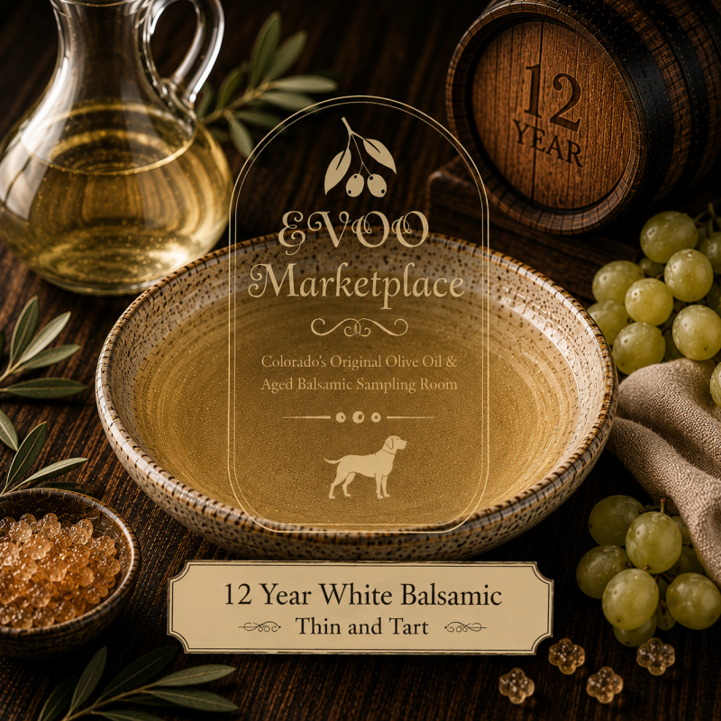 12 Year White Barrel Aged Italian Balsamic