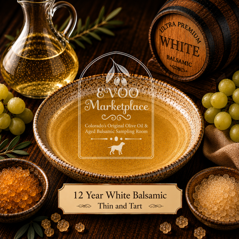 12 Year White Barrel Aged Italian Balsamic