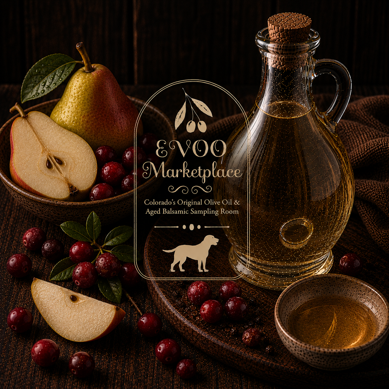 Cranberry Pear White Balsamic Vinegar