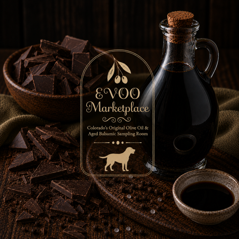 Dark Chocolate Dark Balsamic Vinegar 12.7 fl. oz. (375ml)