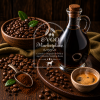 Espresso Dark Balsamic Vinegar bottle with bold roasted coffee flavor