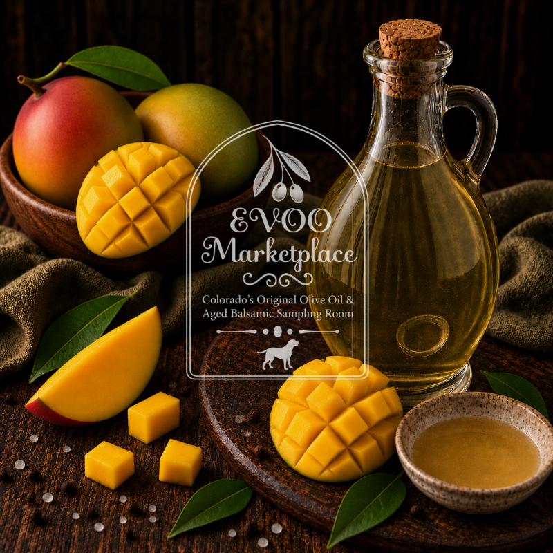 Alfoos Mango White Balsamic Vinegar – EVOO Marketplace