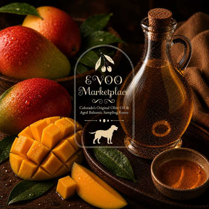 Alfoos Mango White Balsamic Vinegar – EVOO Marketplace