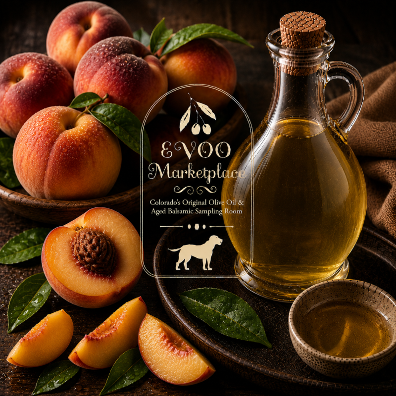 Peach White Balsamic Vinegar – Ultra Premium White Balsamic Base