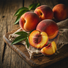 Peach White Balsamic Vinegar – Ultra Premium White Balsamic Base