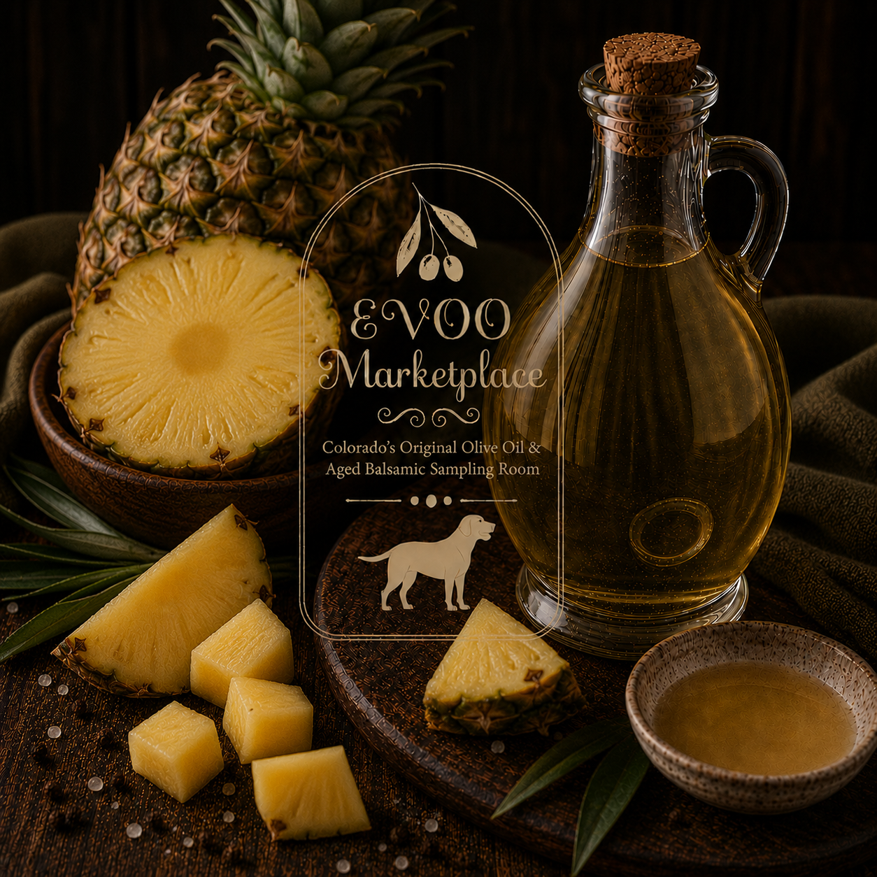 Pineapple White Balsamic Vinegar – Ultra Premium White Balsamic Base
