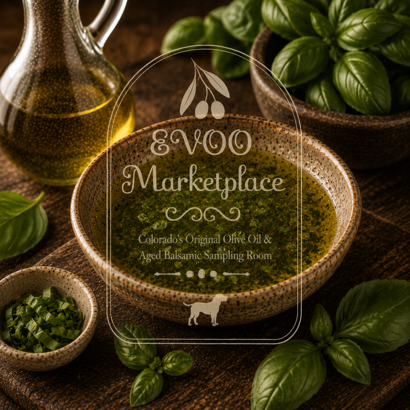Basil Infused Olive Oil 12.7 fl. oz. (375ml)