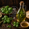 Basil Infused Olive Oil 12.7 fl. oz. (375ml)