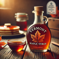 Pure Vermont Maple Balsamic vinegar available at Denver's finest olive oil and aged balsamic sampling room.