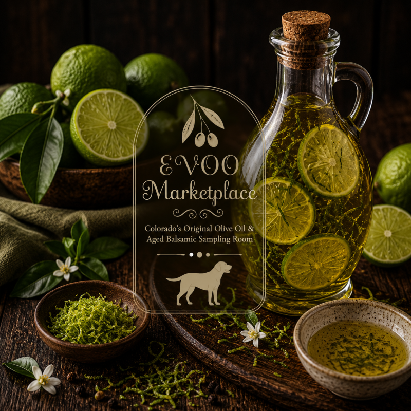 Persian Lime Infused Olive Oil 12.7 fl. oz. (375ml)