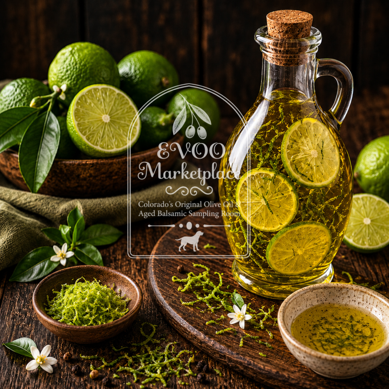 Persian Lime Infused Olive Oil 12.7 fl. oz. (375ml)