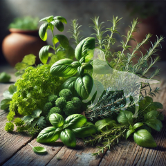 Neapolitan Herb Dark Balsamic from EVOO Marketplace for bruschetta, marinades, roasted vegetables, and bread dipping