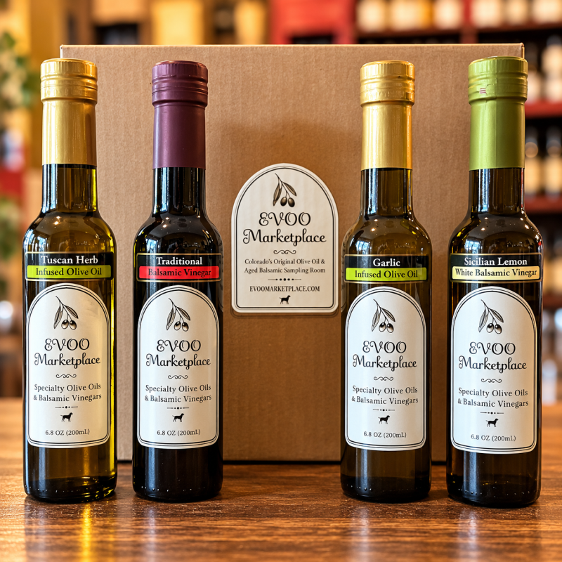 Olive Oil and Balsamic Gift Set