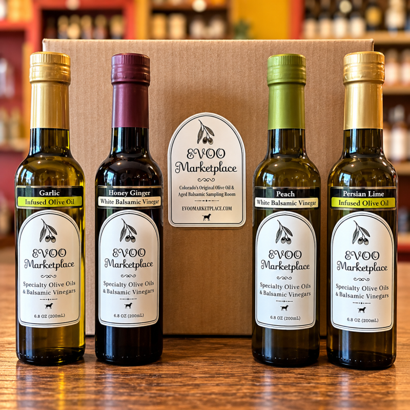 Olive Oil and Balsamic Vinegar Gift Set