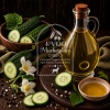 Suyo Cucumber White Balsamic vinegar bottle for salads seafood vinaigrettes and refreshing drinks