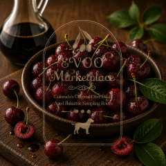 Montmorency Cherry Rosé Balsamic Vinegar bottle 12.7 fl. oz. (375ml)