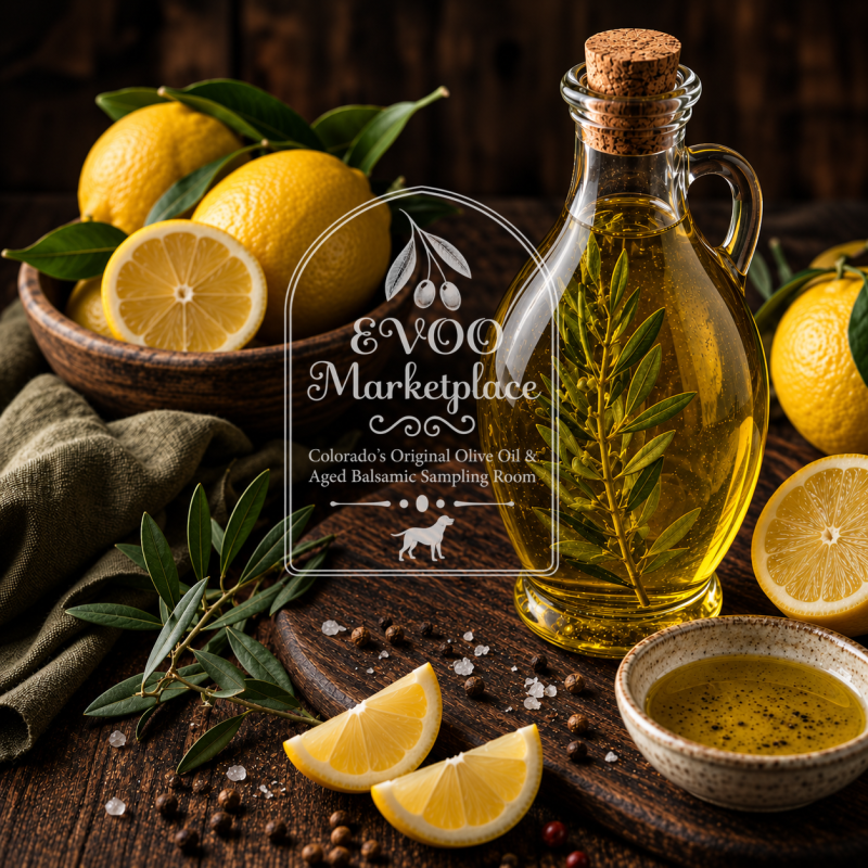 Whole Fruit Fused Lemon Olive Oil 12.7 fl. oz. (375ml)