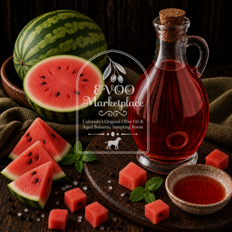 Watermelon Rosé Balsamic Vinegar bottle 12.7 fl. oz. (375ml)