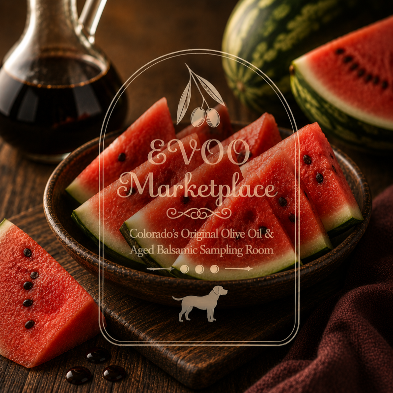 Watermelon Rosé Balsamic Vinegar bottle 12.7 fl. oz. (375ml)