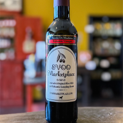 Aceto Balsamico di Modena Dark balsamic vinegar bottle