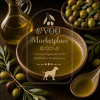 Cobrançosa Ultra Premium Extra Virgin Olive Oil from Portugal 2025 harvest with fresh olives on rustic wooden table