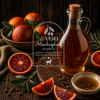 Blood Orange Olive Oil whole fruit fused olive oil from Tunisia by EVOO Marketplace